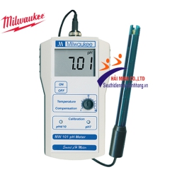 Máy đo pH cầm tay điện tử hiện số Milwaukee MW 101
