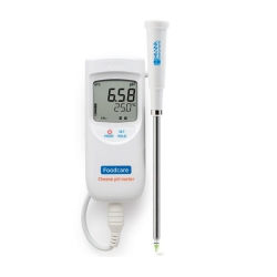 Máy đo pH/Nhiệt độ trong pho mát HI99165