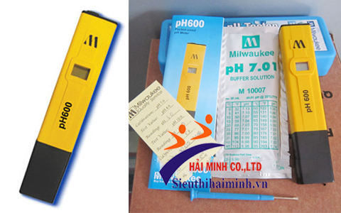 Bút đo pH điện tử MILWAUKEE pH600