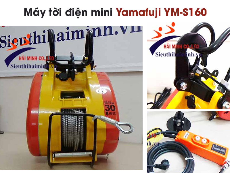 Máy tời điện mini Yamafuji YM-S160 (Tời Nhanh)