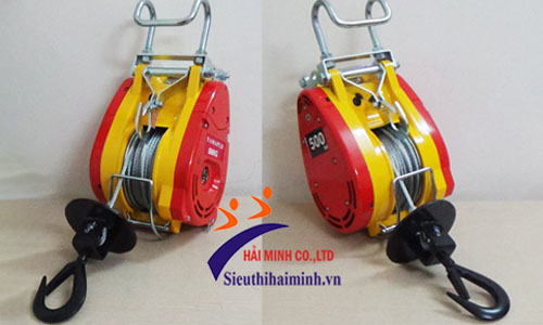 Nên mua máy tời điện 500kg loại mặt đất hay treo khung dầm?