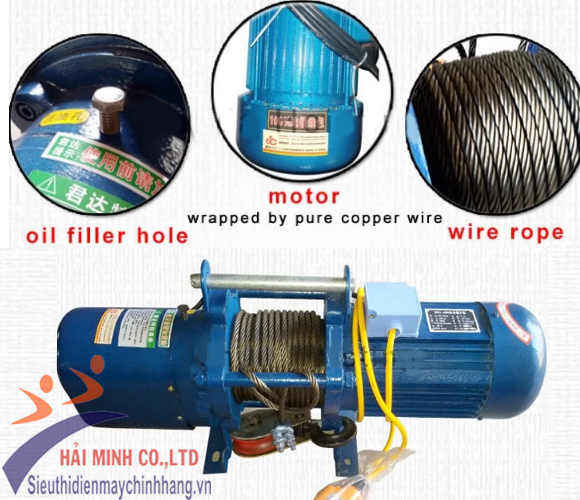 Tời điện đa năng KCD 1000/2000