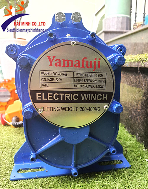 Máy tời điện nhanh Yamafuji 200-400kg
