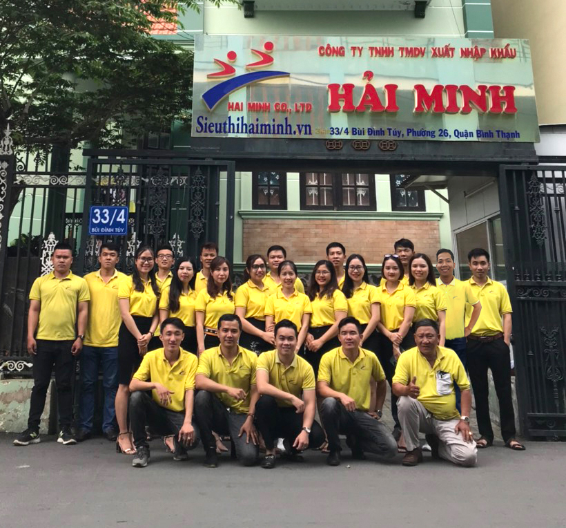 nhân viên công ty siêu thị Hải Minh