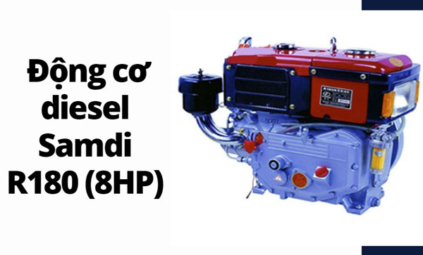 Động cơ diesel Samdi R180 (8HP)