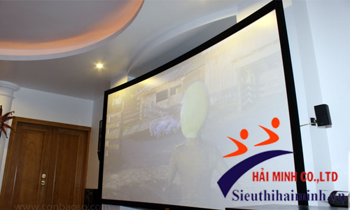 màn chiếu bạc với công nghệ 3 D phân cực
