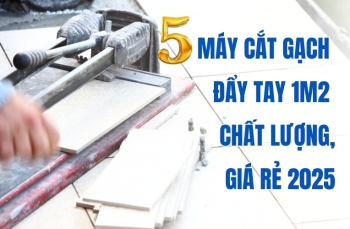 5 máy cắt gạch đẩy tay 1m2 chất lượng, giá rẻ 2025