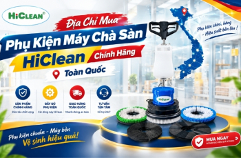 Địa Chỉ Mua Phụ Kiện Máy Chà Sàn HiClean Chính Hãng Toàn Quốc