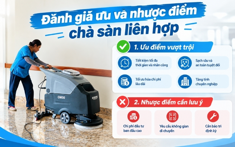 Đánh giá ưu và nhược điểm chà sàn liên hợp