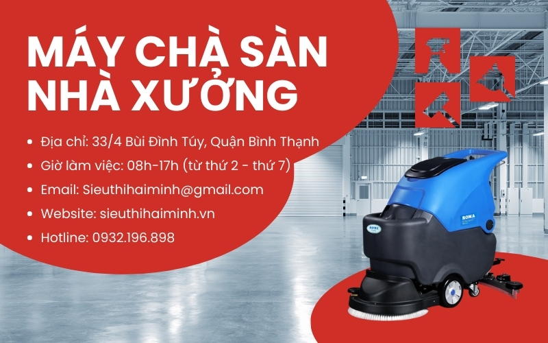 Máy Chà Sàn Nhà Xưởng | Bảng Giá Mới Nhất 2024