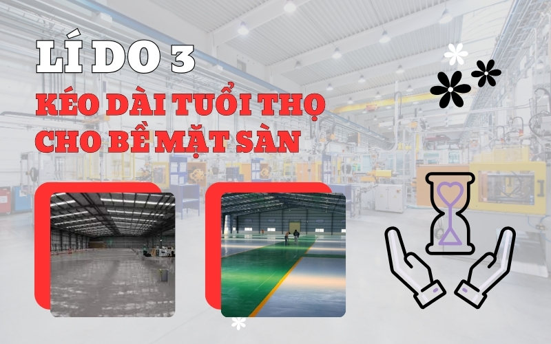 Máy chà sàn nhà xưởng kéo dài tuổi thọ cho bề mặt sàn