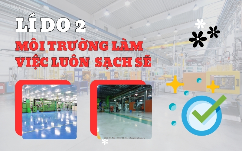 Máy chà sàn giúp môi trường làm việc luôn đảm bảo sạch sẽ