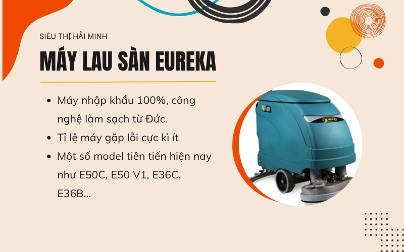 Máy lau sàn Eureka thanh lý