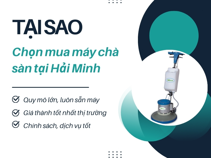 Tại sao bạn nên lựa chọn máy tại Hải Minh?