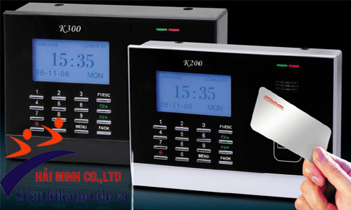 máy chấm công thẻ từ