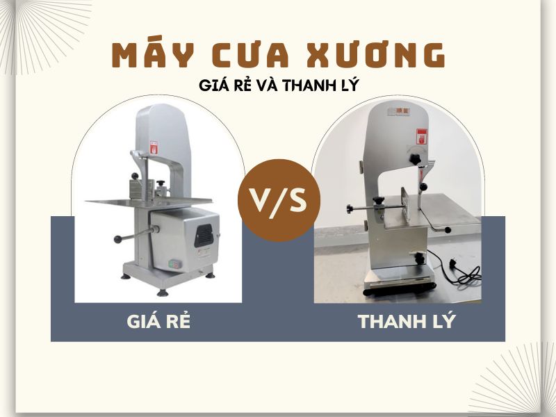 Tại sao máy cắt xương thịt có giá rẻ?