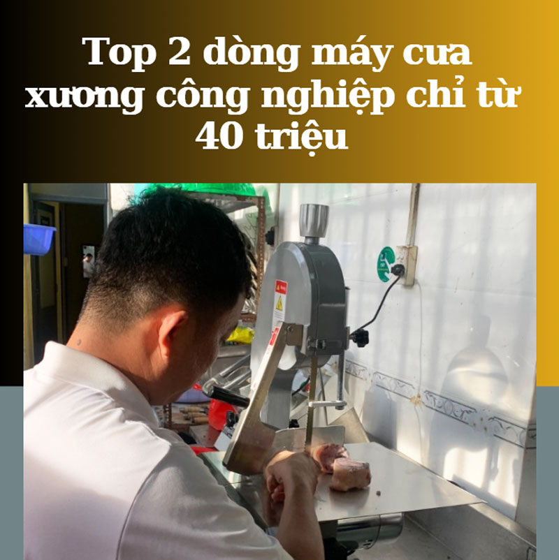 Top 2 dòng máy cưa xương công nghiệp chỉ từ 40 triệu