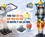 Hình ảnh Phân tích cấu tạo máy đầm cóc điện và nguyên lý tạo lực đầm