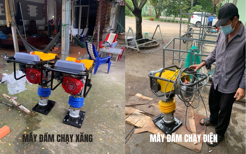 Tổng quan về 2 loại may dam coc thường dùng