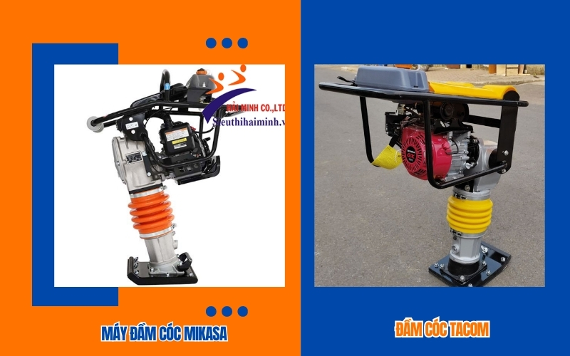 Tổng quan về hai dòng máy đầm cóc phổ biến