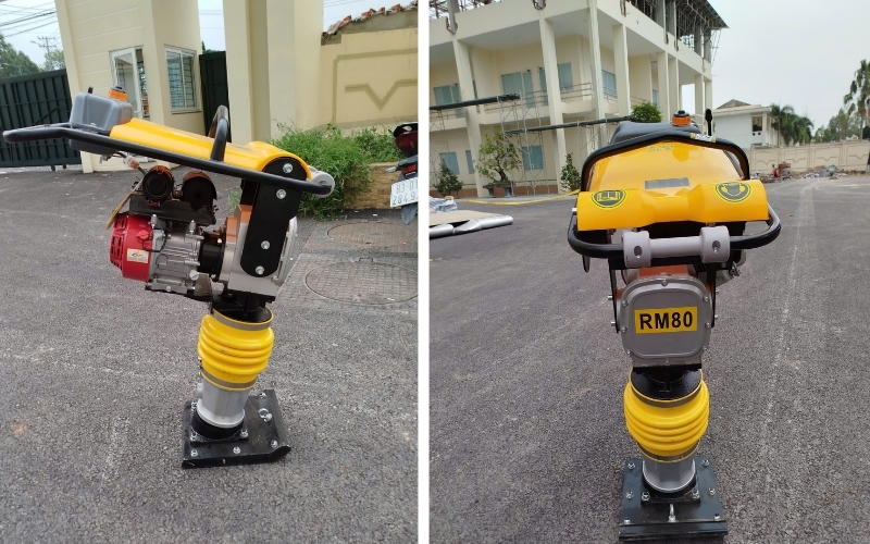 Kiểm tra tổng thể máy đầm cóc