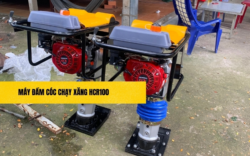 Máy đầm cóc chạy xăng HCR100
