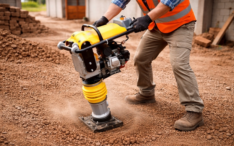 Máy đầm cóc Honda HCD 110