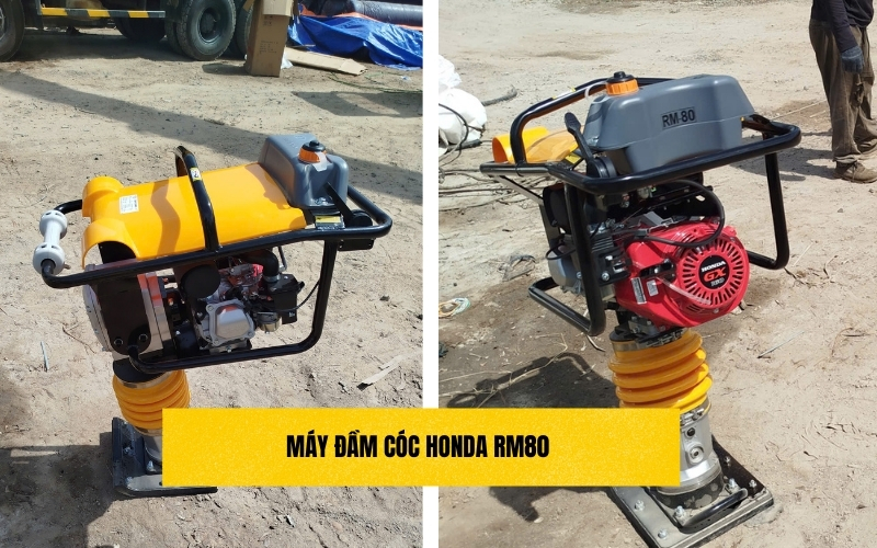 Máy đầm cóc Honda RM80
