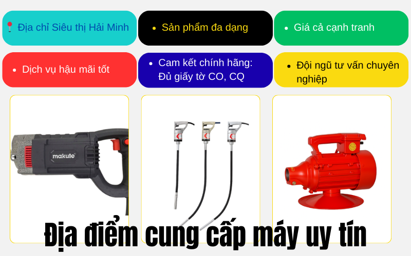 Địa điểm và kinh nghiệm mua máy uy tín: