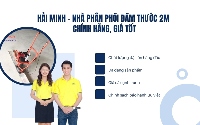 Hải Minh - nhà phân phối đầm thước 2m chính hãng, giá tốt