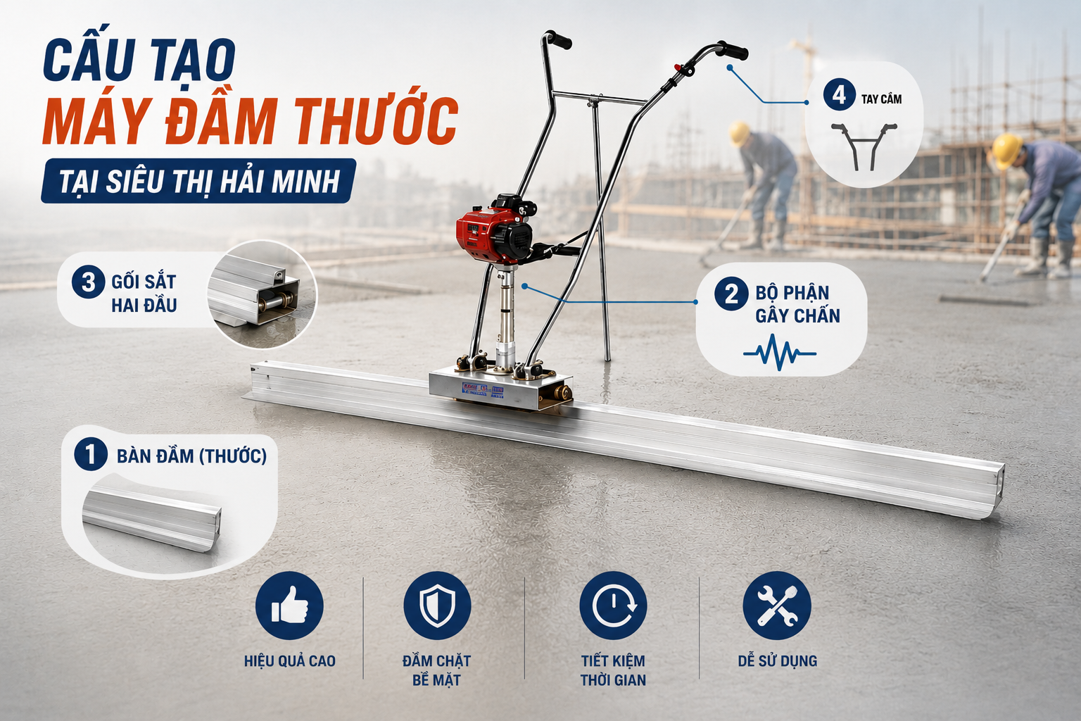 Cấu tạo của đầm thước 