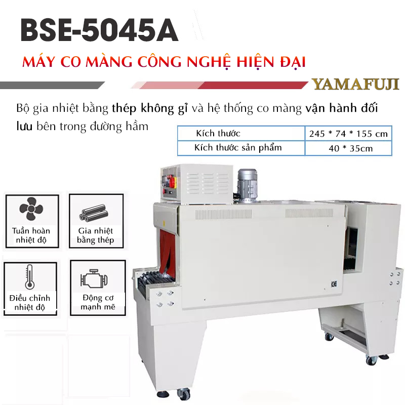 máy co màng Yamafuji BSE-5045A