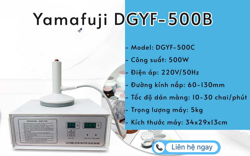 Máy Dán Màng Seal Yamafuji DGYF-500B