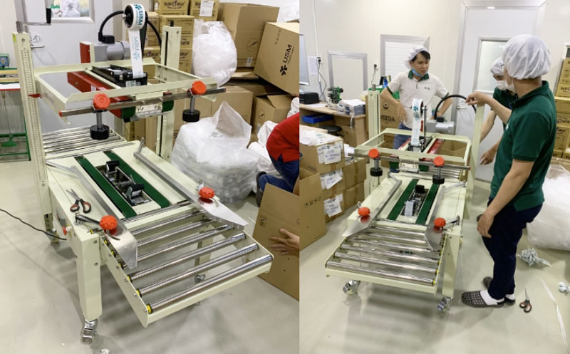 Gợi ý một số máy dán thùng carton đáng mua hiện nay