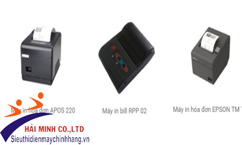 Máy in hóa đơn cho cửa hàng điện thoại với quy mô lớn