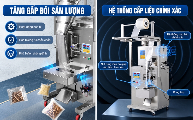 Ưu điểm nổi bật của máy đóng gói định lượng tự động Yamafuji N-100B