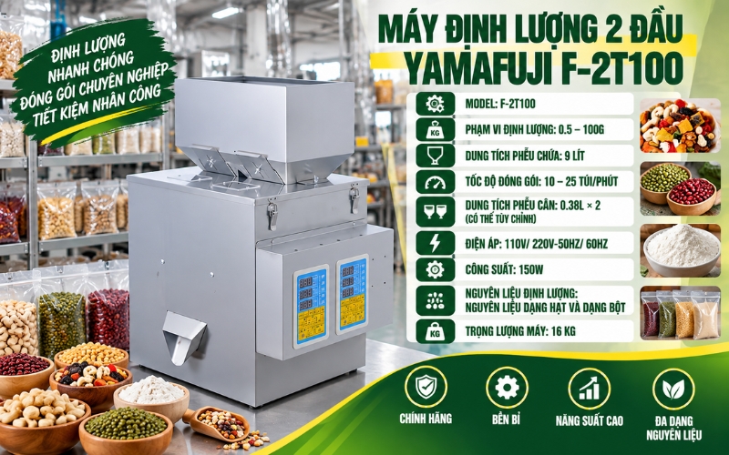 Thông số kỹ thuật Yamafuji F-2T100
