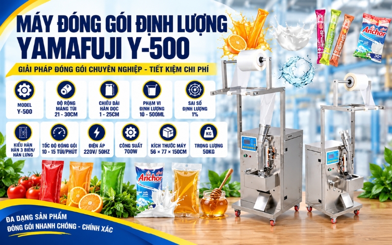 Thông số kỹ thuật máy Yamafuji Y-500