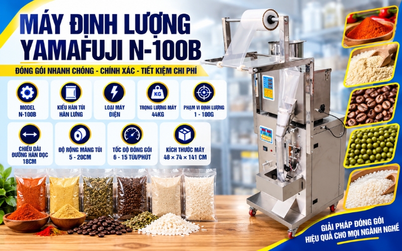 Thông số kỹ thuật máy Yamafuji N-100B