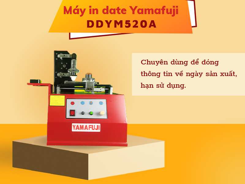  Giới thiệu máy in date mâm xoay Yamafuji DDYM520A