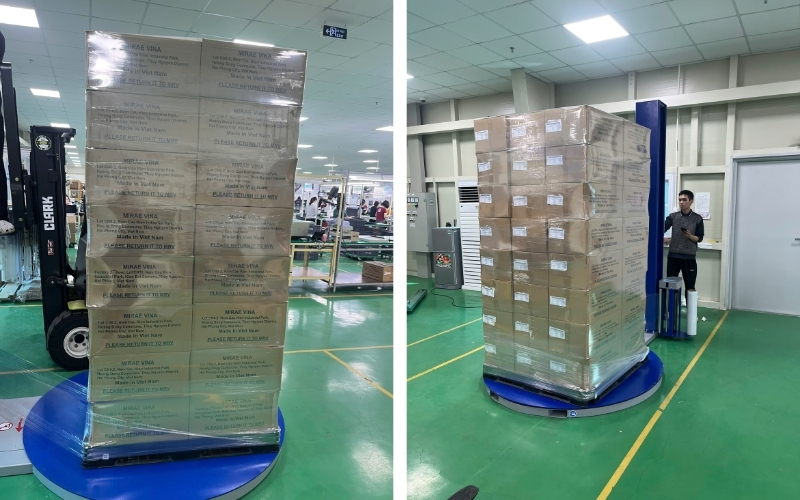 Đặc điểm vượt trội của máy quấn màng pallet BL-1650P