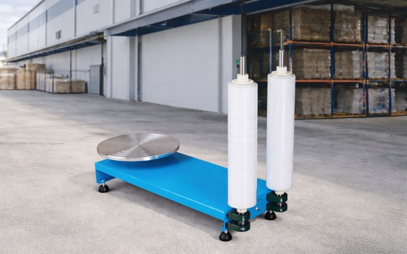 Máy quấn màng PE bằng tay