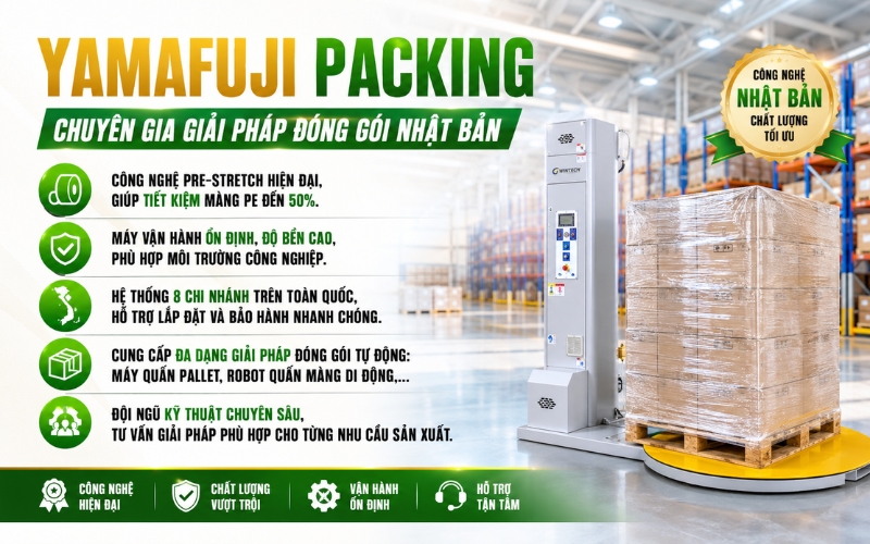 Yamafuji Packing – Chuyên gia giải pháp đóng gói Nhật Bản