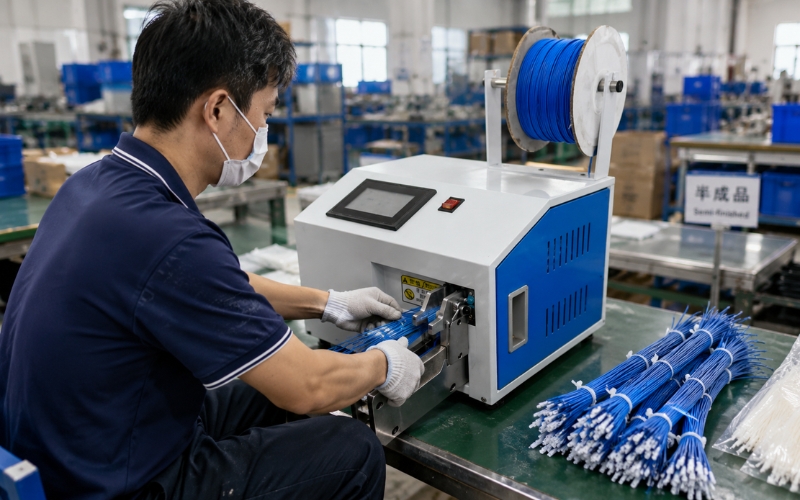 máy buộc dây xoắn tự động KJ-ZK2060