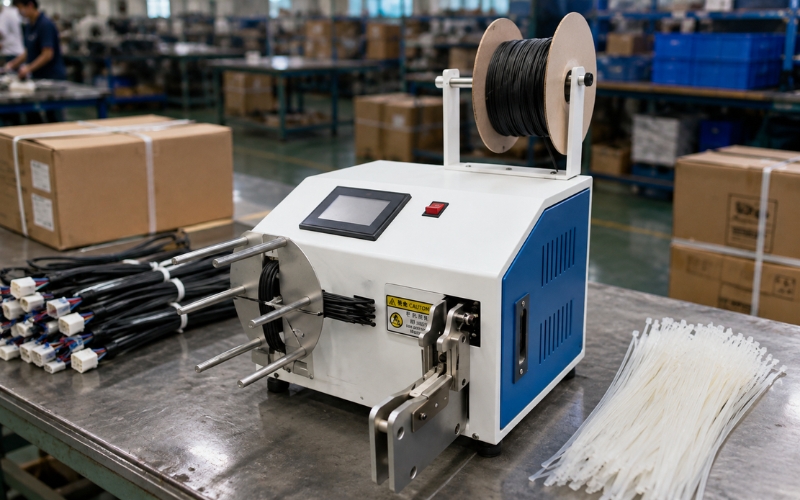 Đặc điểm nổi bật của máy buộc dây xoắn tự động KJ-ZK315