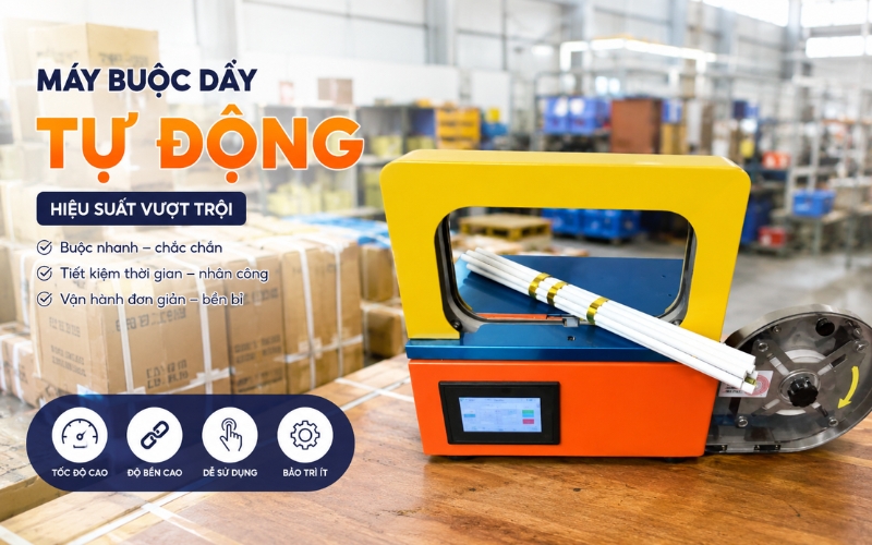Tại sao nên đầu tư máy buộc dây Yamafuji HF2020S?