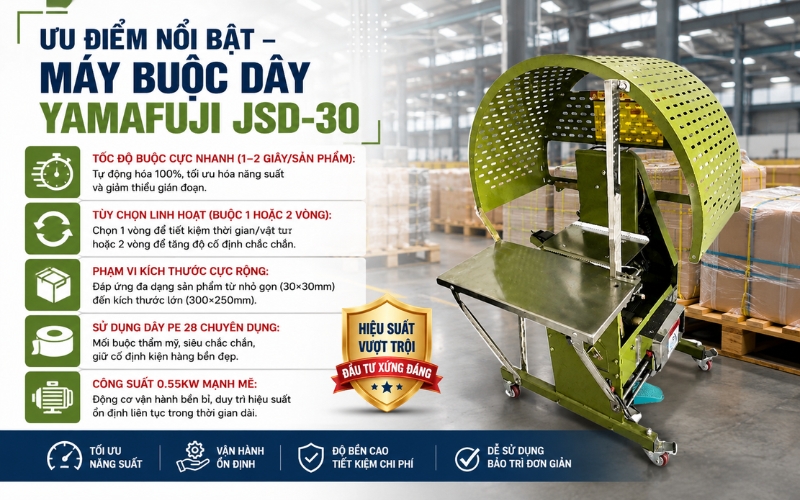 Ưu điểm nổi bật của Yamafuji JSD-30