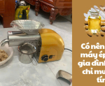 Hình ảnh Có nên mua máy ép dầu gia đình? địa chỉ mua uy tín