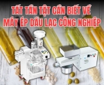 Hình ảnh Tất tần tật cần biết về máy ép dầu lạc công nghiệp