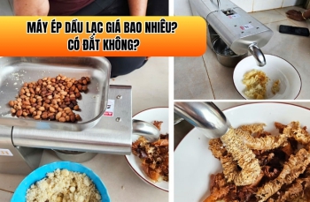 Máy ép dầu lạc giá bao nhiêu? có đắt không?